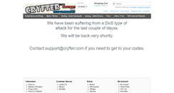 Desktop Screenshot of cryfter.com